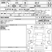 Daihatsu TAFT лот № 3099 оценка 4.5  с аукциона в Японии 2