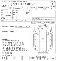 Isuzu FORWARD лот № 3051 оценка R  с аукциона в Японии 9