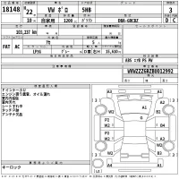 Volkswagen POLO лот № 18148 оценка 3  с аукциона в Японии 2