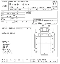 Mitsubishi CANTER лот № 1068 оценка 3.5  с аукциона в Японии 10
