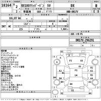 Nissan CLIPPER VAN лот № 18164 оценка R  с аукциона в Японии 2