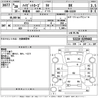 Daihatsu HIJET VAN лот № 3077 оценка 3.5  с аукциона в Японии 2