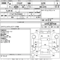 Daihatsu MIRA лот № 3088 оценка 3  с аукциона в Японии 2