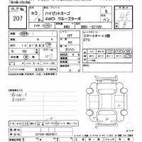 Daihatsu HIJET VAN лот № 207 оценка 4.5  с аукциона в Японии 9