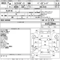 Suzuki SWIFT лот № 4015 оценка 3.5  с аукциона в Японии 2
