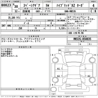Suzuki SPACIA GEAR лот № 80023 оценка 4  с аукциона в Японии 2