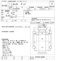Mitsubishi CANTER лот № 1145 оценка R  с аукциона в Японии 10