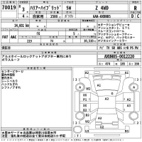 Toyota HARRIER лот № 70019 оценка R  с аукциона в Японии 2