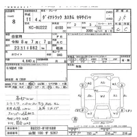 Toyota DYNA лот № 8 оценка 3.5  с аукциона в Японии 3