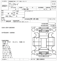 Honda ACCORD WAGON лот № 20221 оценка 3.5  с аукциона в Японии 4