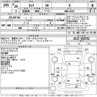 Nissan SERENA лот № 245 оценка R  с аукциона в Японии 2