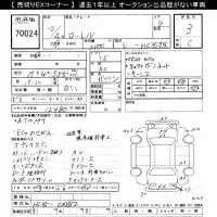 Nissan LAUREL лот № 70024 оценка 3  с аукциона в Японии 7