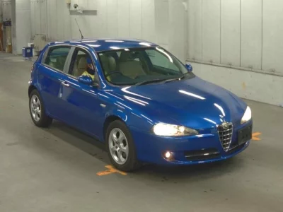 Alfa Romeo 147  с аукциона в Японии