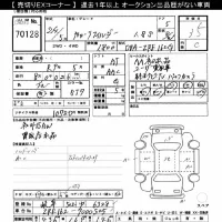 Toyota COROLLA FIELDER лот № 70128 оценка 3.5  с аукциона в Японии 7