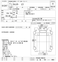 Mitsubishi CANTER лот № 1247 оценка R  с аукциона в Японии 10