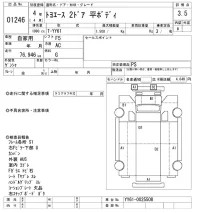 Toyota TOYOACE лот № 1246 оценка 3.5  с аукциона в Японии 10