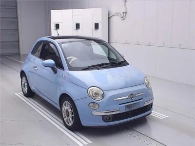 Fiat 500  с аукциона в Японии