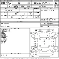 Lexus NX лот № 10007 оценка RA  с аукциона в Японии 2