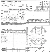 Toyota KLUGER лот № 6030 оценка 3.5  с аукциона в Японии 5