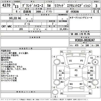 Toyota HIACE  с аукциона в Японии