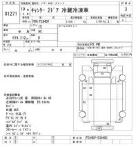 Mitsubishi CANTER лот № 1271 оценка 3  с аукциона в Японии 10