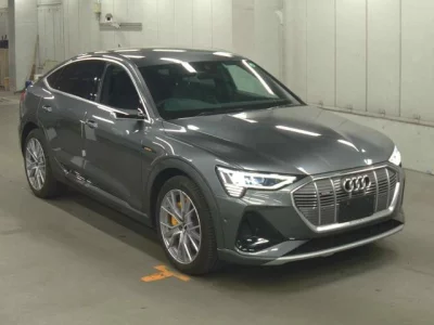 Audi e-tron  с аукциона в Японии