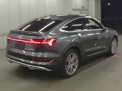 Audi e-tron  с аукциона в Японии