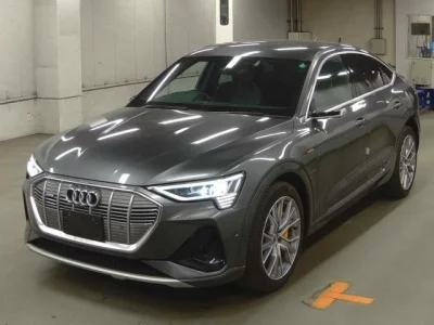 Audi e-tron  с аукциона в Японии