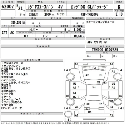 Toyota REGIUS ACE VAN  с аукциона в Японии