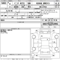 Mercedes-Benz A CLASS лот № 5003 оценка 4.5  с аукциона в Японии 2