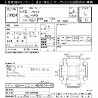 Honda ACTY TRUCK лот № 70324 оценка 3  с аукциона в Японии 7