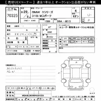 BMW 3-Series лот № 70325 оценка 4  с аукциона в Японии 7