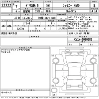 Mitsubishi DELICA D5 лот № 12322 оценка S  с аукциона в Японии 2