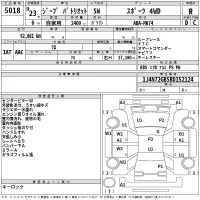 Chrysler JEEP PATRIOT лот № 5018 оценка R  с аукциона в Японии 2