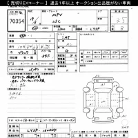 Mazda MPV лот № 70354 оценка 3.5  с аукциона в Японии 7