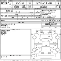 Toyota COROLLA CROSS лот № 12328 оценка 4  с аукциона в Японии 2