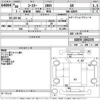Toyota COASTER лот № 64004 оценка 3.5  с аукциона в Японии 2
