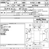 Mitsubishi ROSA лот № 64006 оценка 3.5  с аукциона в Японии 2