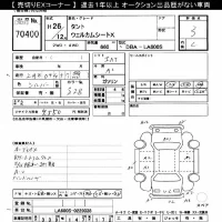 Daihatsu TANTO лот № 70400 оценка 3  с аукциона в Японии 7