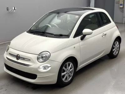 Fiat 500  с аукциона в Японии