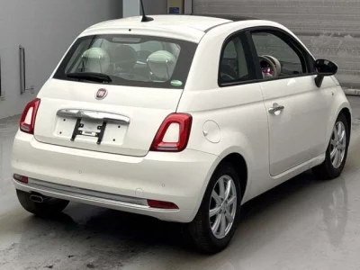 Fiat 500  с аукциона в Японии