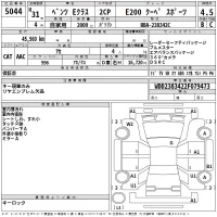 Mercedes-Benz E CLASS лот № 5044 оценка 4.5  с аукциона в Японии 2