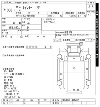 Mitsubishi CANTER лот № 71008 оценка 3.5  с аукциона в Японии 10
