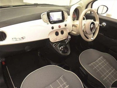 Fiat 500C  с аукциона в Японии