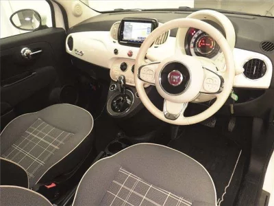 Fiat 500C  с аукциона в Японии