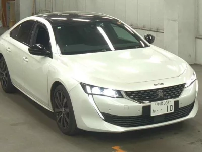 Peugeot 508  с аукциона в Японии