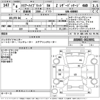 Toyota HARRIER лот № 147 оценка 3.5  с аукциона в Японии 2