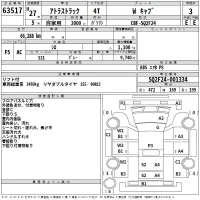 Nissan ATLAS лот № 63517 оценка 3  с аукциона в Японии 2