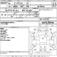 Toyota DYNA лот № 63519 оценка 3.5  с аукциона в Японии 2