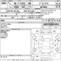 Volkswagen GOLF лот № 5065 оценка 4.5  с аукциона в Японии 2